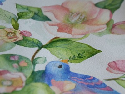 Watercolor paintings